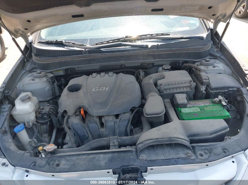 2011 Hyundai Sonata Gls VIN: 5NPEB4AC1BH217174 Lot: 39863515