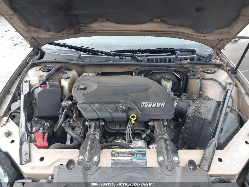 2006 Chevrolet Impala Lt VIN: 2G1WT58K469421330 Lot: 39863538