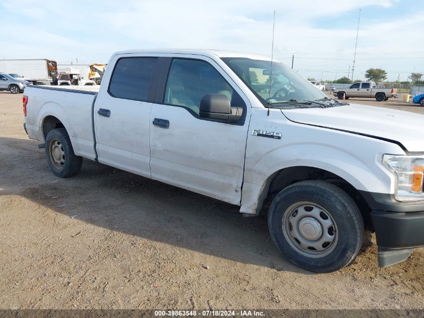 2018 Ford F-150 Xl VIN: 1FTEW1C51JKE60923 Lot: 39863548