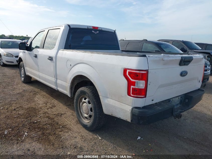 2018 Ford F-150 Xl VIN: 1FTEW1C51JKE60923 Lot: 39863548