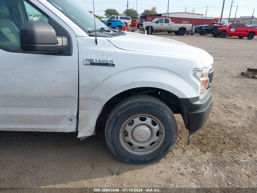 2018 Ford F-150 Xl VIN: 1FTEW1C51JKE60923 Lot: 39863548