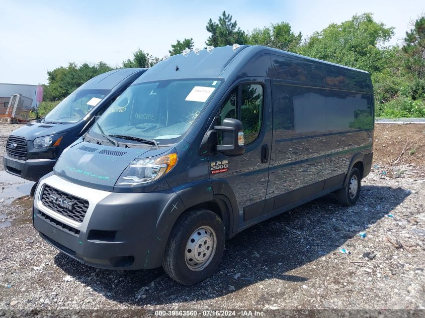 2019 Ram Promaster 2500 High Roof 159 Wb VIN: 3C6TRVDG1KE520796 Lot: 39863560