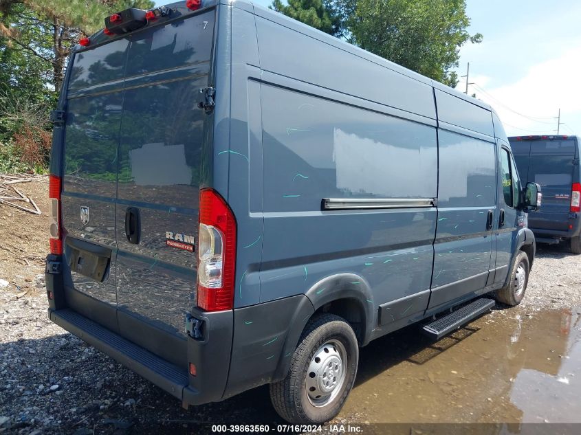 2019 Ram Promaster 2500 High Roof 159 Wb VIN: 3C6TRVDG1KE520796 Lot: 39863560