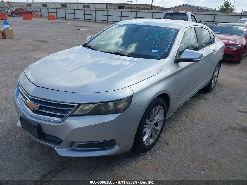 2014 Chevrolet Impala 2Lt VIN: 1G1125S34EU110478 Lot: 39863585