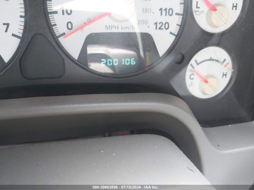 2006 Dodge Ram 1500 Slt VIN: 1D7HA18206S691707 Lot: 39863598