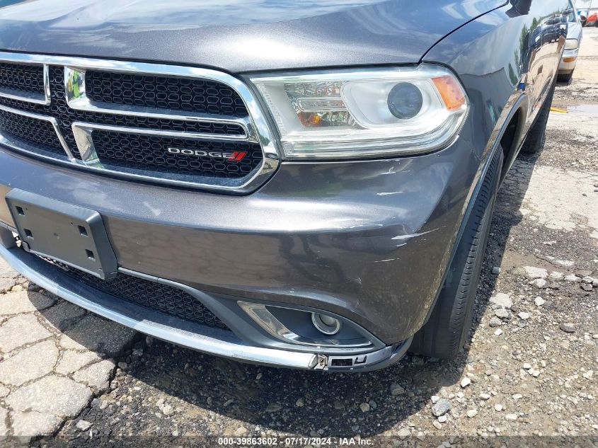 2014 Dodge Durango Sxt VIN: 1C4RDJAG8EC406160 Lot: 39863602