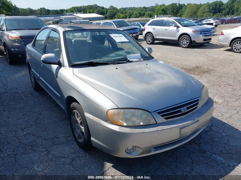 2004 Kia Spectra Ls VIN: KNAFB121245308552 Lot: 39863606