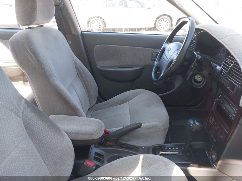 2004 Kia Spectra Ls VIN: KNAFB121245308552 Lot: 39863606