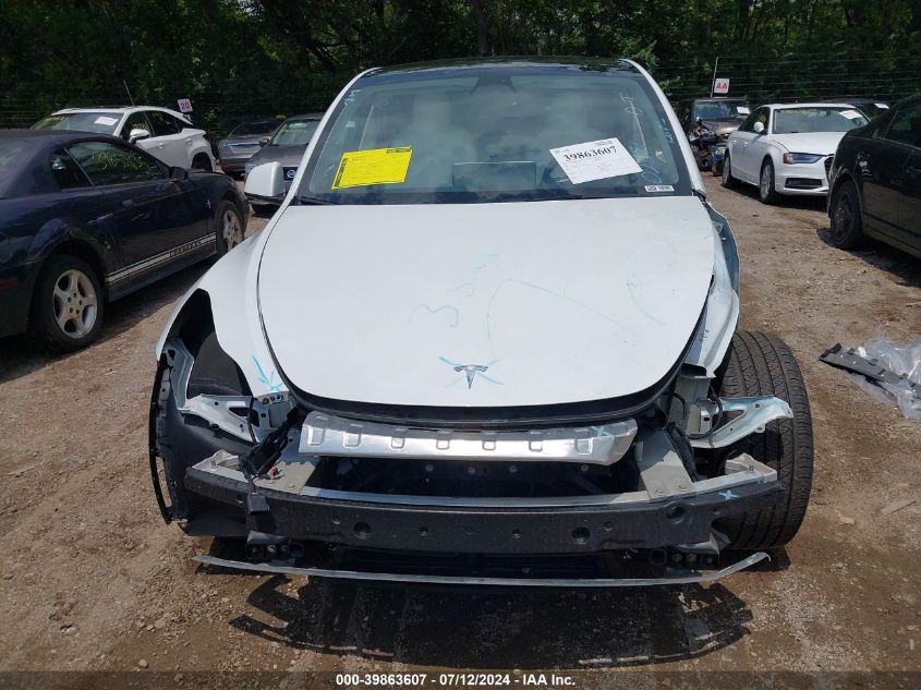 2022 Tesla Model Y Long Range Dual Motor All-Wheel Drive VIN: 7SAYGDEE4NF522541 Lot: 39863607