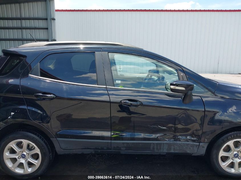 2020 Ford Ecosport Se VIN: MAJ3S2GEXLC356906 Lot: 39863614