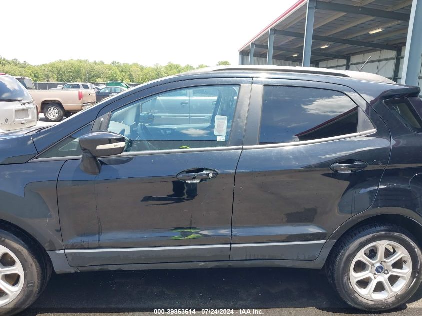 2020 Ford Ecosport Se VIN: MAJ3S2GEXLC356906 Lot: 39863614