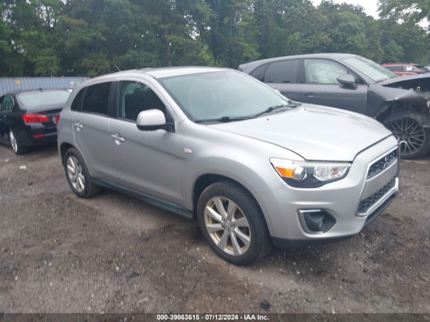 2014 Mitsubishi Outlander Sport Es VIN: 4A4AR3AU5EE024570 Lot: 39863615