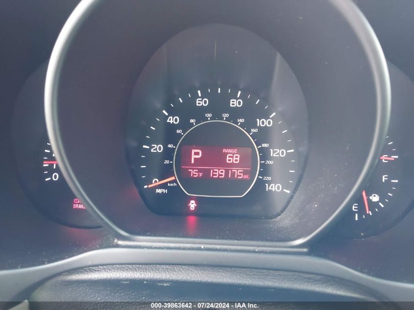 2016 Kia Soul + VIN: KNDJP3A56G7239517 Lot: 39863642