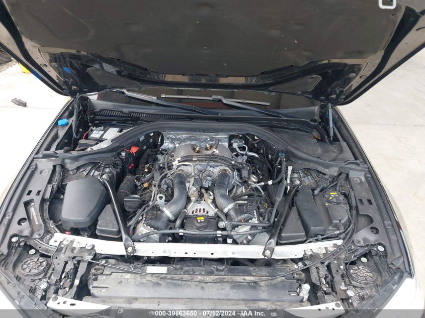 2019 BMW M550I xDrive VIN: WBAJB9C53KB287848 Lot: 39863650