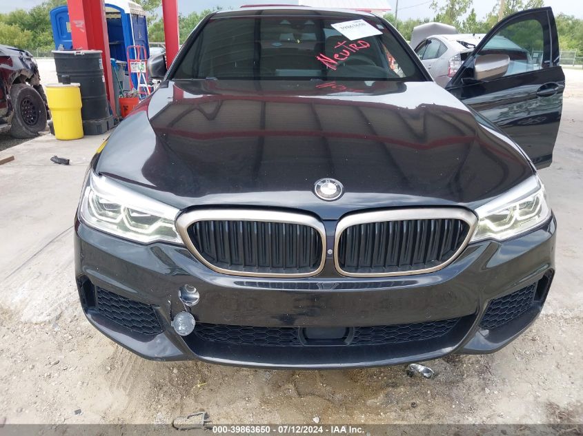 2019 BMW M550I xDrive VIN: WBAJB9C53KB287848 Lot: 39863650