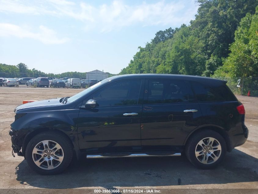 2008 Acura Mdx Technology Package VIN: 2HNYD28338H524908 Lot: 39863666