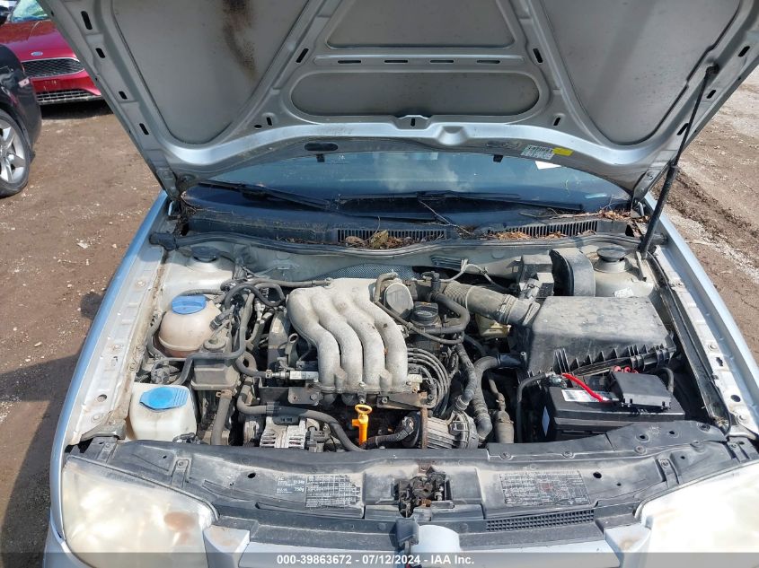 2004 Volkswagen Jetta Gls 2.0L VIN: 3VWSK69M84M121273 Lot: 39863672