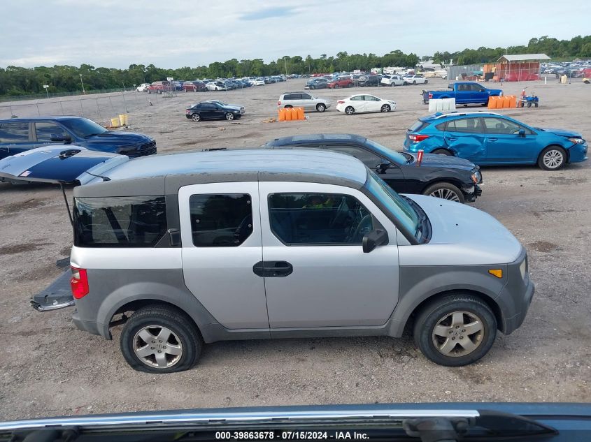 2003 Honda Element Ex VIN: 5J6YH18573L016470 Lot: 39863678