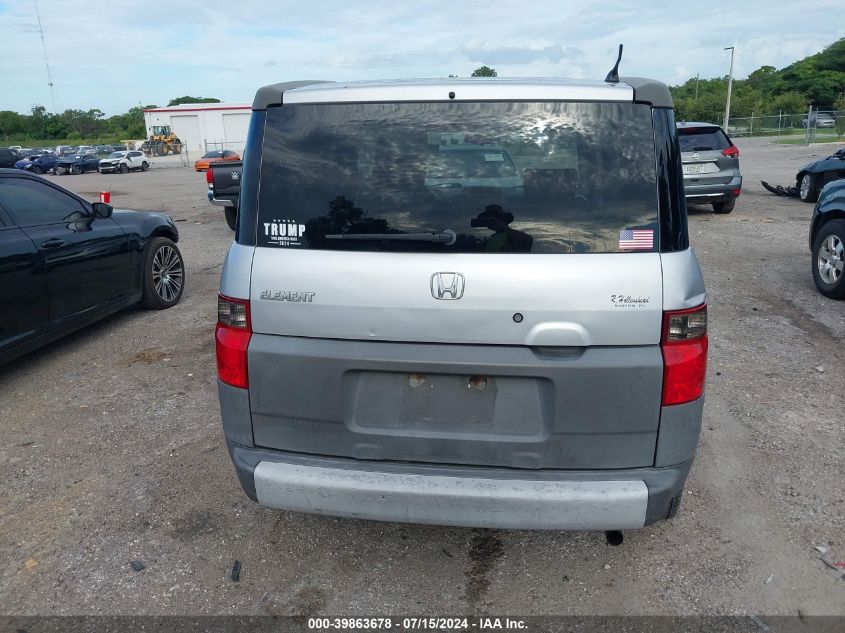 2003 Honda Element Ex VIN: 5J6YH18573L016470 Lot: 39863678