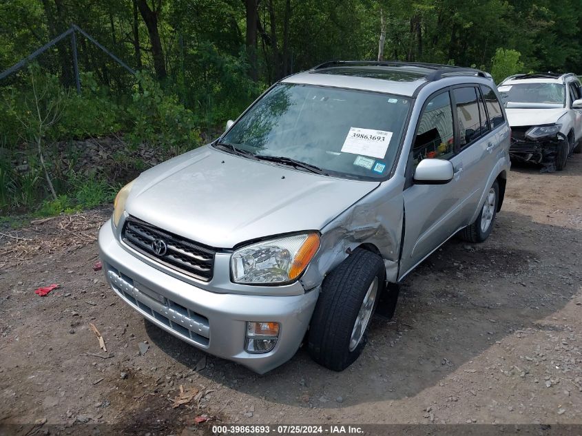2003 Toyota Rav4 VIN: JTEHH20V136087651 Lot: 39863693