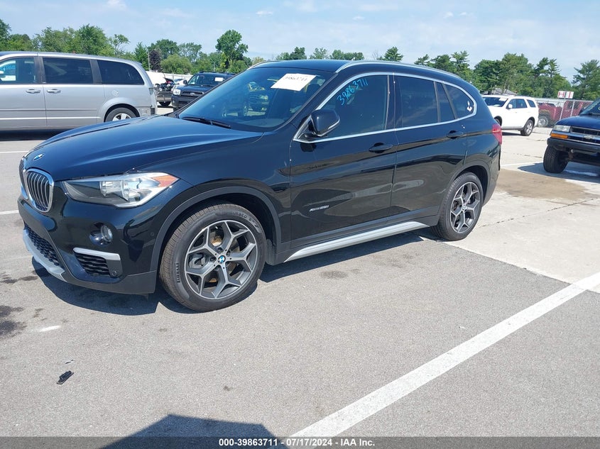 2018 BMW X1 XDRIVE28I VIN: WBXHT3C31J5K20837