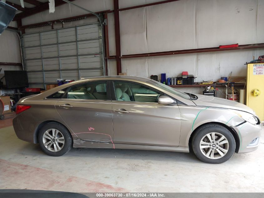 2014 Hyundai Sonata Gls VIN: 5NPEB4AC7EH927569 Lot: 39863730