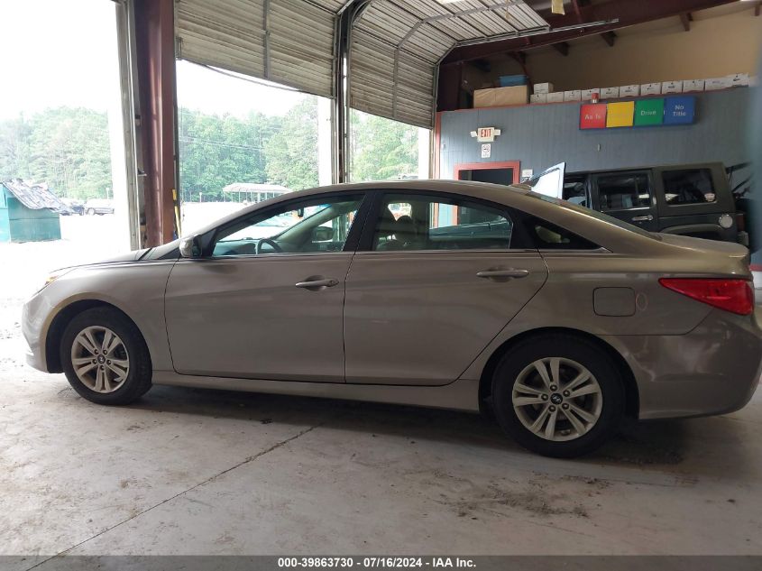 2014 Hyundai Sonata Gls VIN: 5NPEB4AC7EH927569 Lot: 39863730