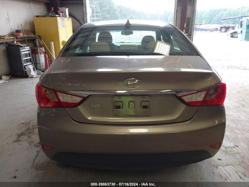 2014 Hyundai Sonata Gls VIN: 5NPEB4AC7EH927569 Lot: 39863730