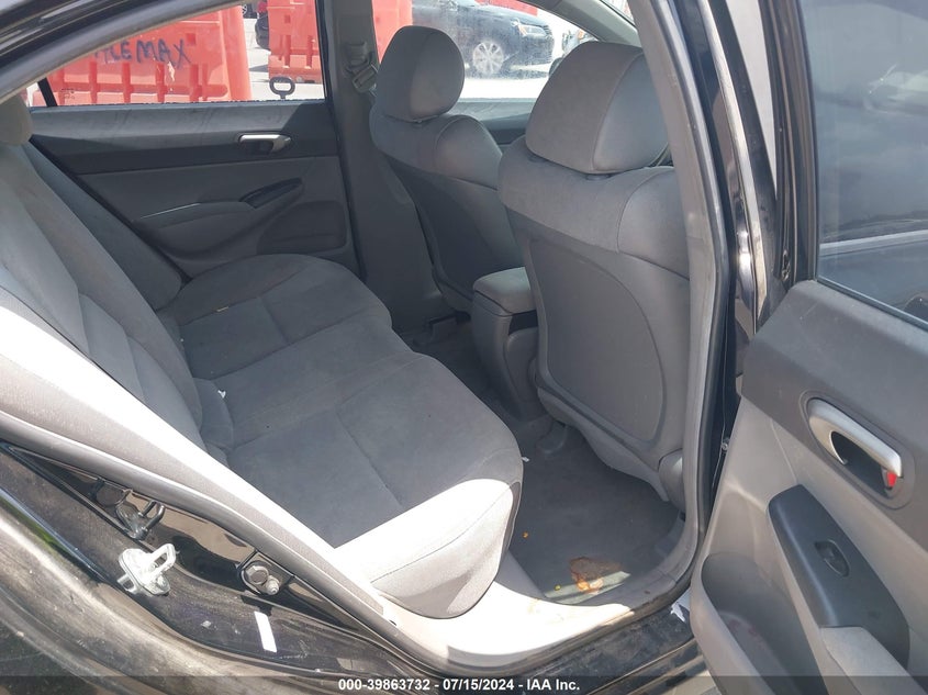 2008 Honda Civic Lx VIN: 1HGFA16598L075193 Lot: 39863732