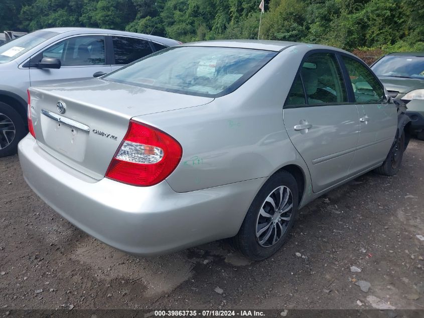 2003 Toyota Camry Xle VIN: 4T1BE30K53U185443 Lot: 39863735