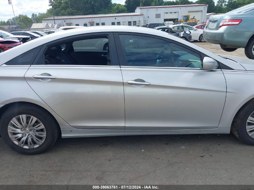 2012 Hyundai Sonata Gls VIN: 5NPEB4ACXCH403295 Lot: 39863761