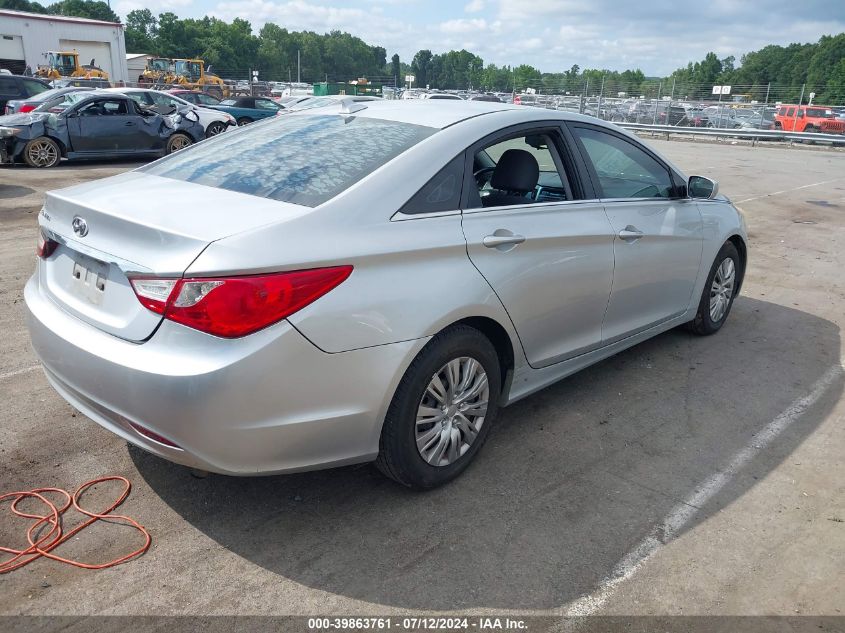 2012 Hyundai Sonata Gls VIN: 5NPEB4ACXCH403295 Lot: 39863761