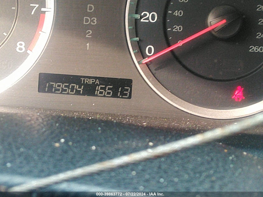 2010 Honda Accord 2.4 Ex-L VIN: 1HGCS1B88AA000406 Lot: 39863772