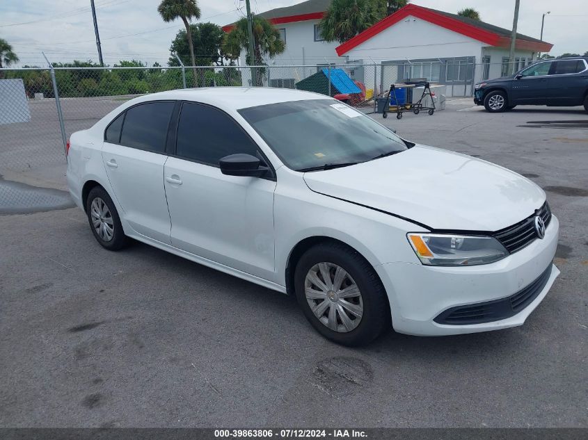 2014 VOLKSWAGEN JETTA 2.0L S - 3VW2K7AJ0EM411046