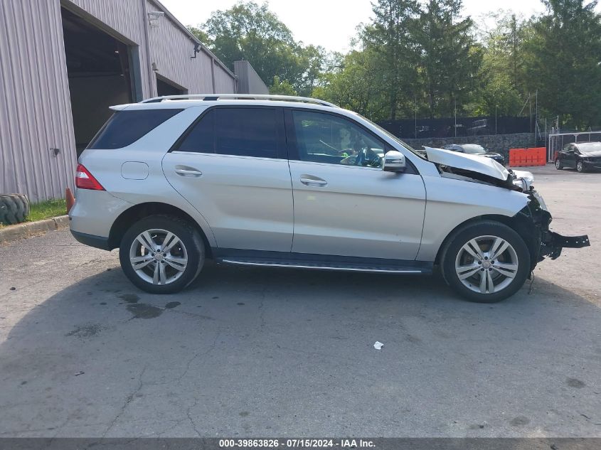 2014 Mercedes-Benz Ml 350 4Matic VIN: 4JGDA5HB1EA363440 Lot: 39863826