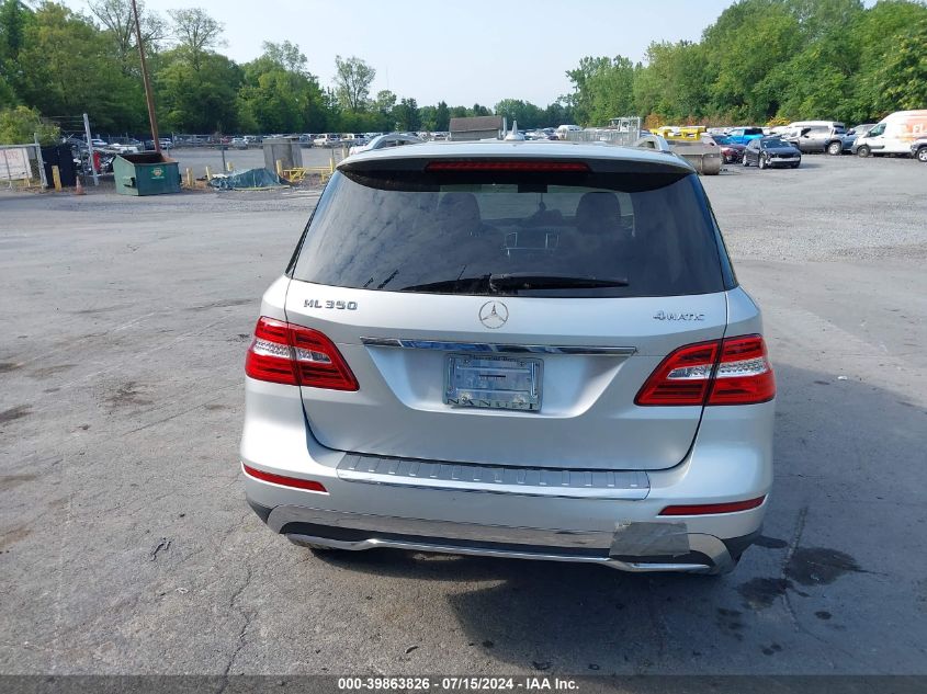 2014 Mercedes-Benz Ml 350 4Matic VIN: 4JGDA5HB1EA363440 Lot: 39863826