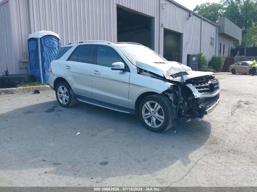 4JGDA5HB1EA363440 2014 Mercedes-Benz Ml 350 4Matic