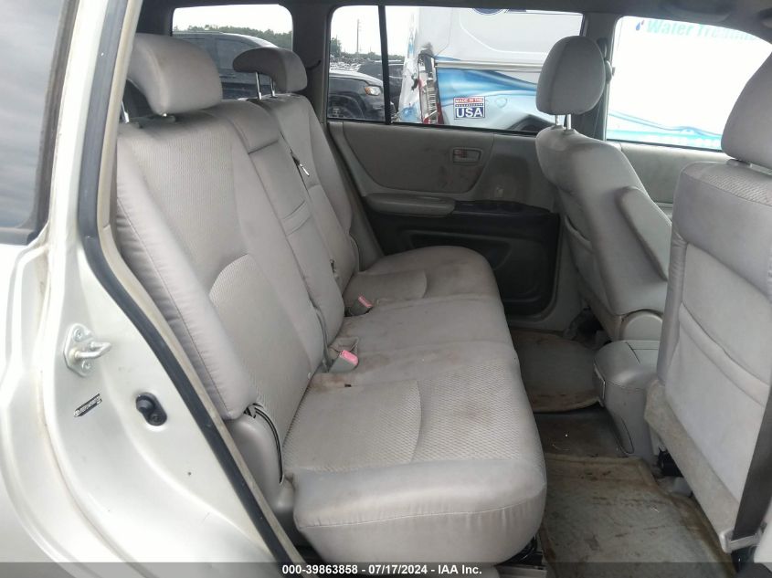 2005 Toyota Highlander V6 VIN: JTEEP21A950071320 Lot: 39863858