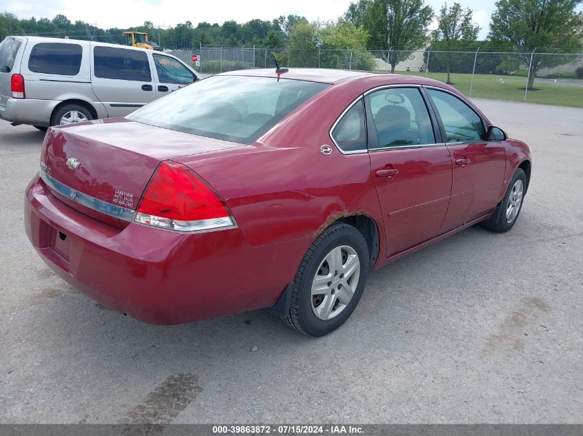 2G1WT58K869419502 | 2006 CHEVROLET IMPALA