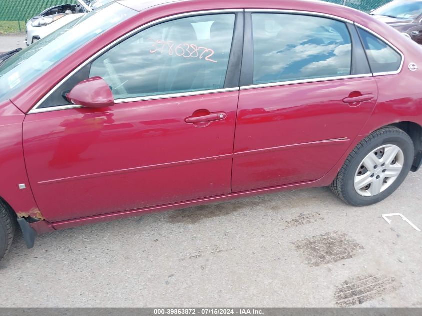 2G1WT58K869419502 | 2006 CHEVROLET IMPALA