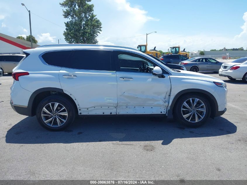2020 Hyundai Santa Fe Limited VIN: 5NMS53AD8LH262480 Lot: 39863876
