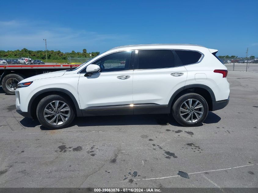 2020 Hyundai Santa Fe Limited VIN: 5NMS53AD8LH262480 Lot: 39863876