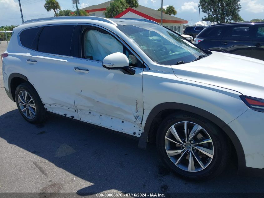 2020 Hyundai Santa Fe Limited VIN: 5NMS53AD8LH262480 Lot: 39863876
