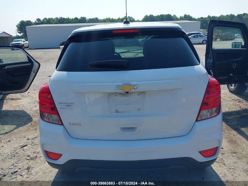 2020 Chevrolet Trax Fwd Ls VIN: 3GNCJKSB2LL307317 Lot: 39863883