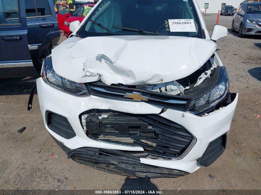 2020 Chevrolet Trax Fwd Ls VIN: 3GNCJKSB2LL307317 Lot: 39863883