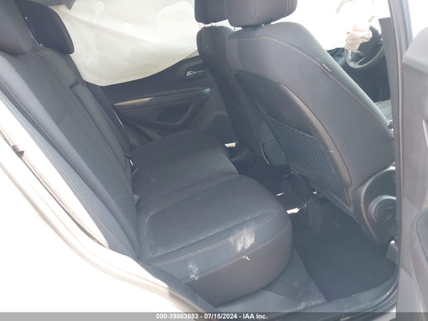 2020 Chevrolet Trax Fwd Ls VIN: 3GNCJKSB2LL307317 Lot: 39863883