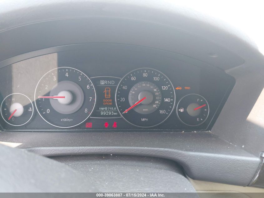 2007 Kia Amanti VIN: KNALD125275119856 Lot: 39863887