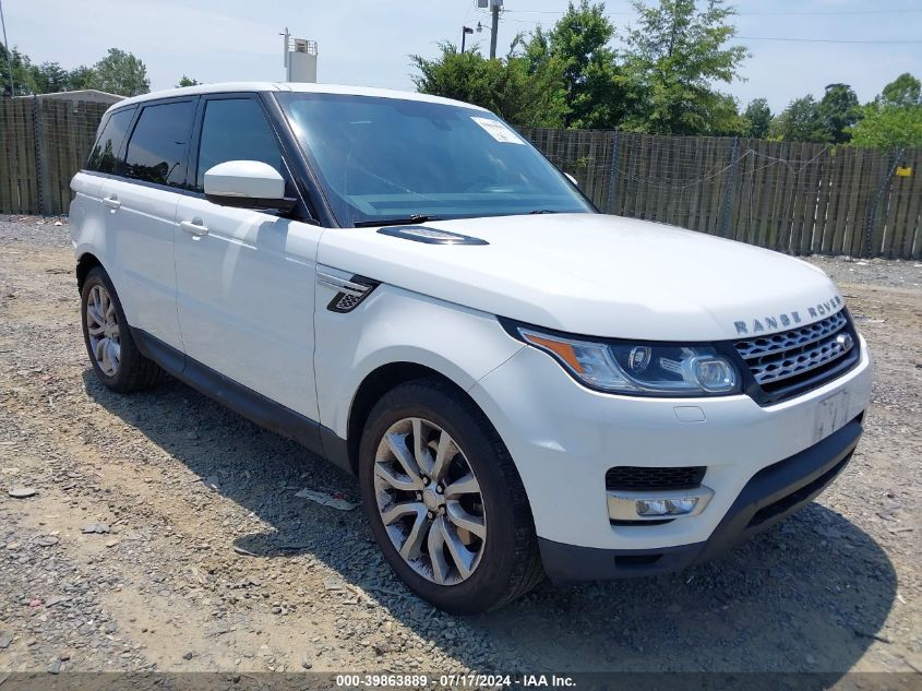 VIN SALWR2PF9GA659939 2016 LAND ROVER RANGE ROVER SPORT no.1