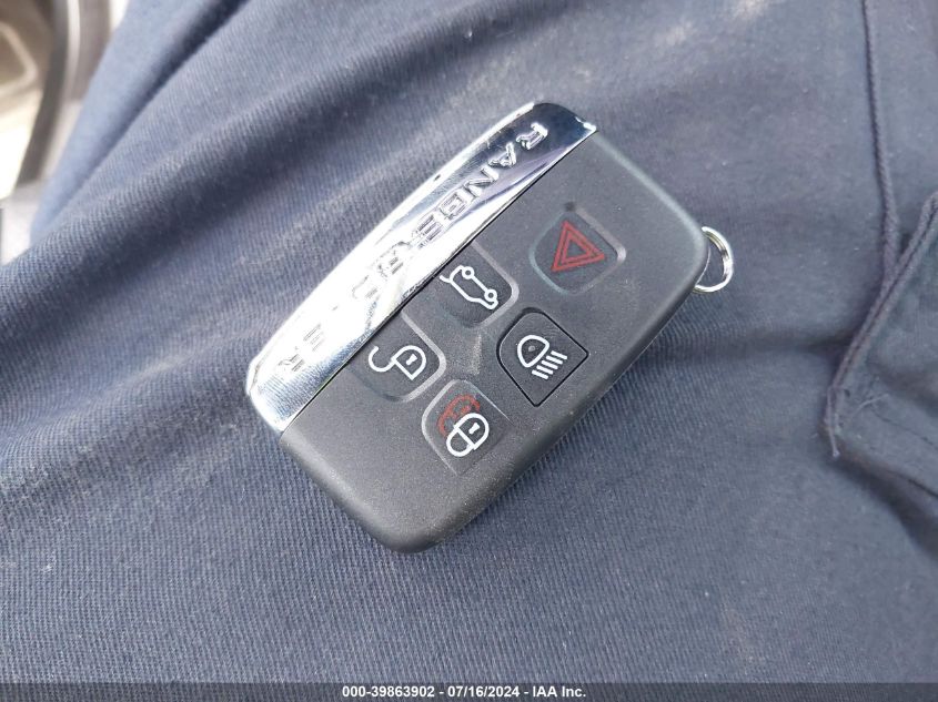 2011 Land Rover Range Rover Sport Hse VIN: SALSK2D40BA290581 Lot: 39863902