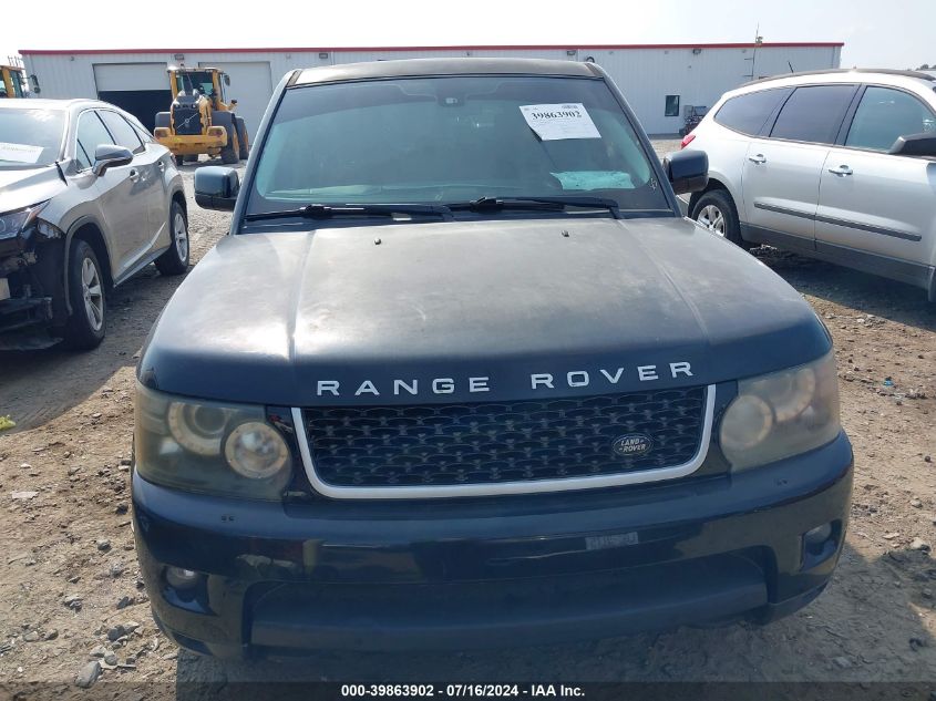 2011 Land Rover Range Rover Sport Hse VIN: SALSK2D40BA290581 Lot: 39863902